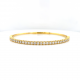 HALF WAY DIAMOND BANGLE