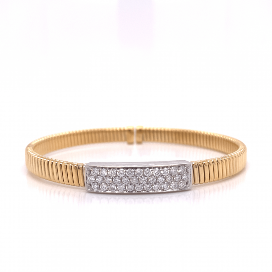 BAR STATION DIAMOND BANGLE