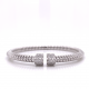 SPLIT STATION DIAMOND BANGLE