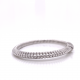 SPLIT STATION DIAMOND BANGLE