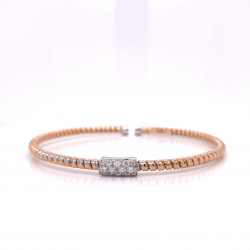 SINGLE STATION DIAMOND BANGLE