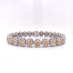 YELLOW DIAMOND BRACELET