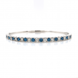 BLUE DIAMOND BANGLE