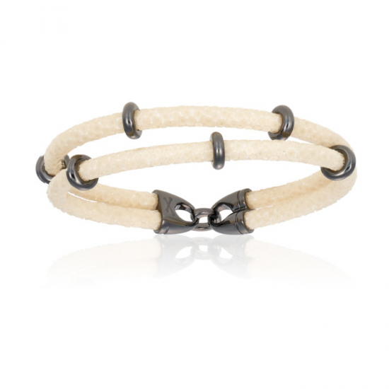 Double Bone Double Stingray Bracelet 