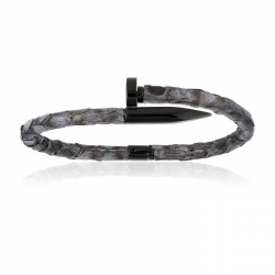 Double Bone Python Nail Bracelet Double Bone Python Nail Bracelet