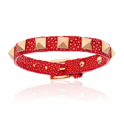 Double Bone Single Stud Bracelet Double Bone Single Stud Bracelet