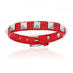 Double Bone Single Stud Bracelet Double Bone Single Stud Bracelet