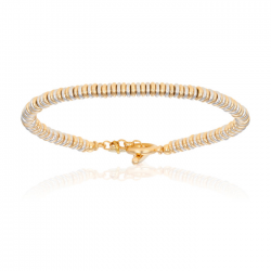 Double Bone Small Beads Bracelet 