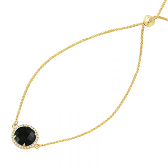 Doves Gatsby Black Onyx Bracelet 