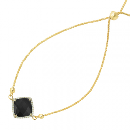 Doves Gatsby Black Onyx Bracelet 