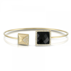 Doves Gatsby Black Onyx Bangle Doves Gatsby Black Onyx Bangle