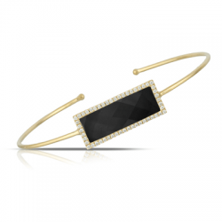 Doves Gatsby Black Onyx Bangle Doves Gatsby Black Onyx Bangle