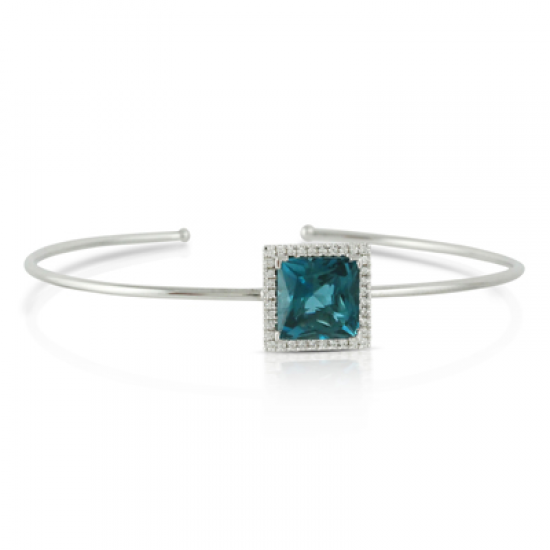 Doves London Blue Bangle