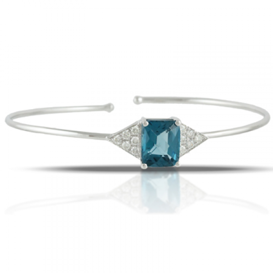 Doves London Blue Bangle 