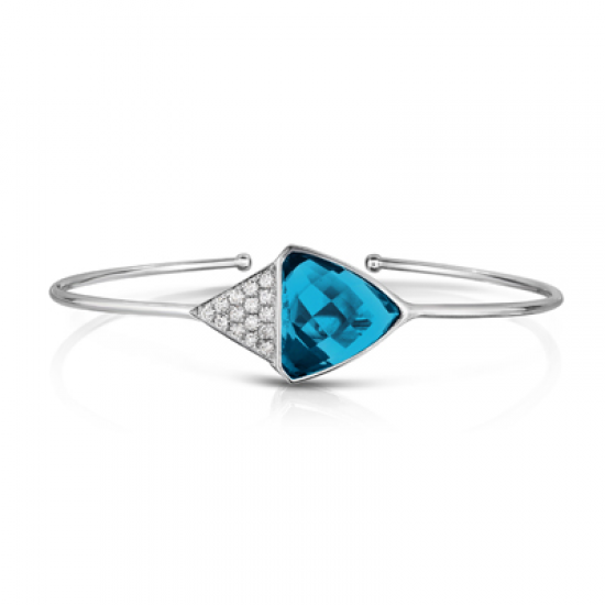 Doves London Blue Bangle 