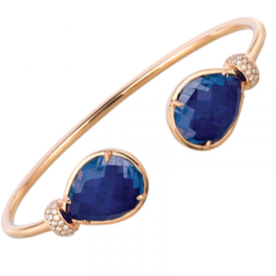 Doves Royal Lapis Bangle 