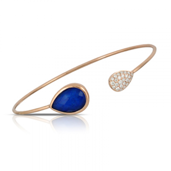 Doves Royal Lapis Bangle 