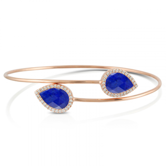 Doves Royal Lapis Bangle 