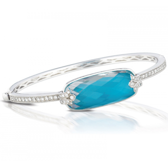 Doves St. Barths Blue Bangle 