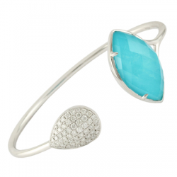 Doves St. Barths Blue Bangle Doves St. Barths Blue Bangle