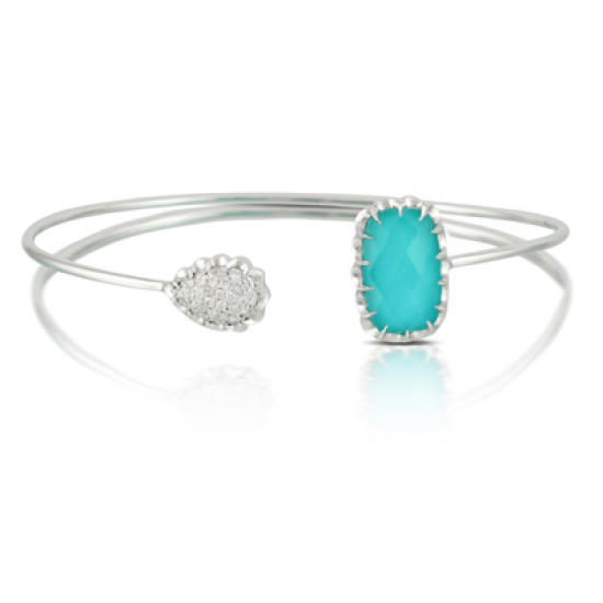 Doves St. Barths Blue Bangle 