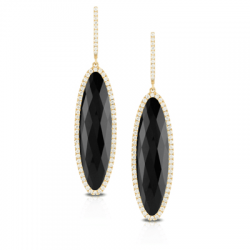 Doves Gatsby Black Onyx Earring Doves Gatsby Black Onyx Earring