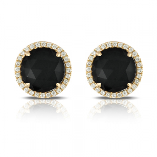 Doves Gatsby Black Onyx Earring 