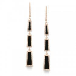 Doves Gatsby Black Onyx Earring Doves Gatsby Black Onyx Earring