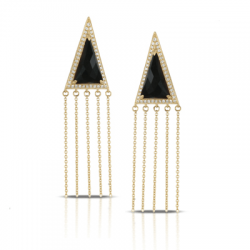 Doves Gatsby Black Onyx Earring Doves Gatsby Black Onyx Earring