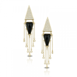 Doves Gatsby Black Onyx Earring Doves Gatsby Black Onyx Earring