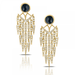 Doves Gatsby Black Onyx Earring Doves Gatsby Black Onyx Earring