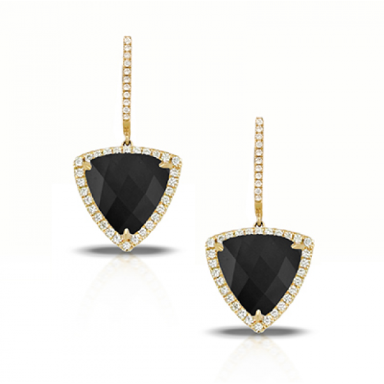 Doves Gatsby Black Onyx Earring 