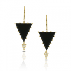 Doves Gatsby Black Onyx Earring Doves Gatsby Black Onyx Earring