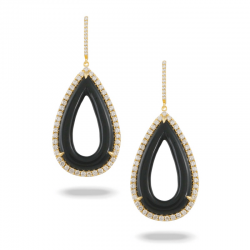 Doves Gatsby Black Onyx Earring Doves Gatsby Black Onyx Earring