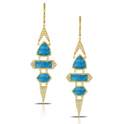 Doves Laguna Blue Earring Doves Laguna Blue Earring