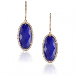 Doves Royal Lapis Earring Doves Royal Lapis Earring
