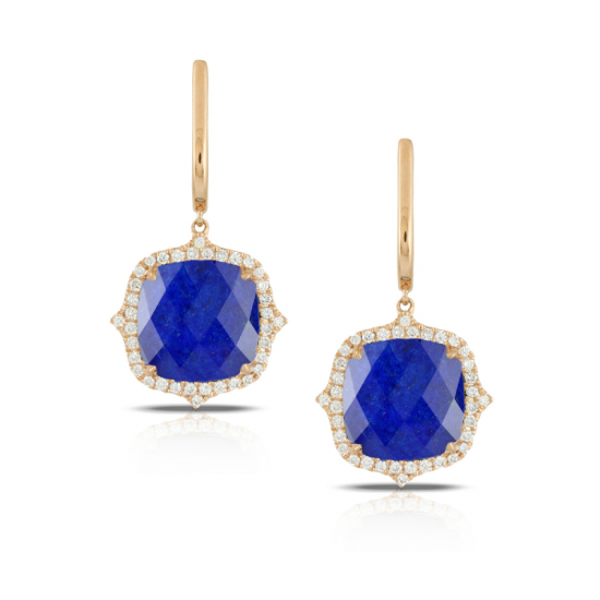 Doves Royal Lapis Earring 