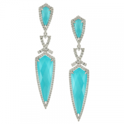 Doves St. Barths Blue Earring Doves St. Barths Blue Earring