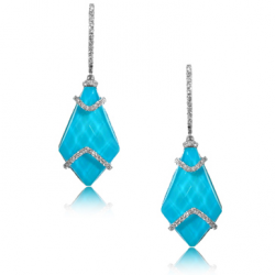 Doves St. Barths Blue Earring Doves St. Barths Blue Earring