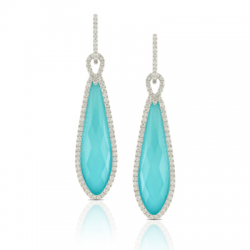 Doves St. Barths Blue Earring Doves St. Barths Blue Earring