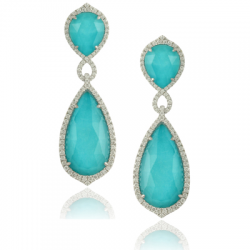 Doves St. Barths Blue Earring Doves St. Barths Blue Earring