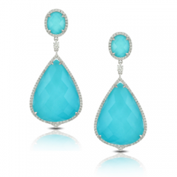 Doves St. Barths Blue Earring Doves St. Barths Blue Earring