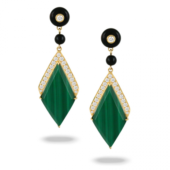 Doves Verde Earring 