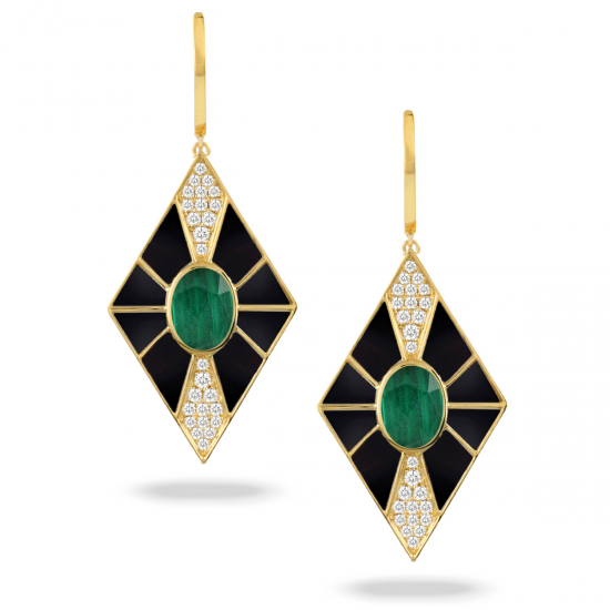 Doves Verde Earring 