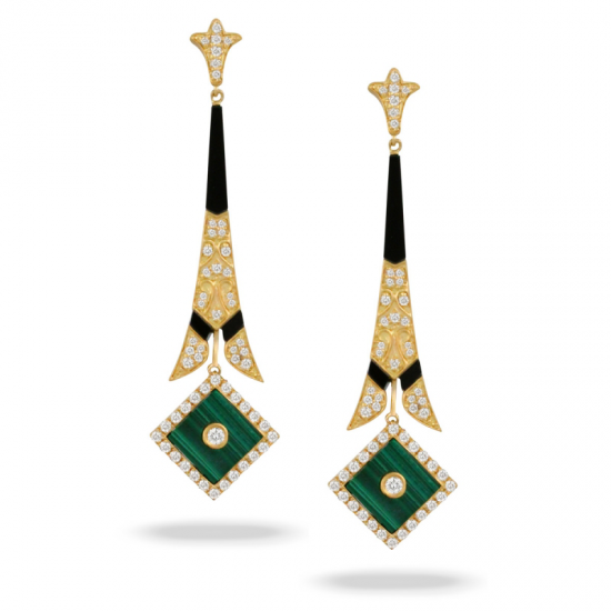 Doves Verde Earring 