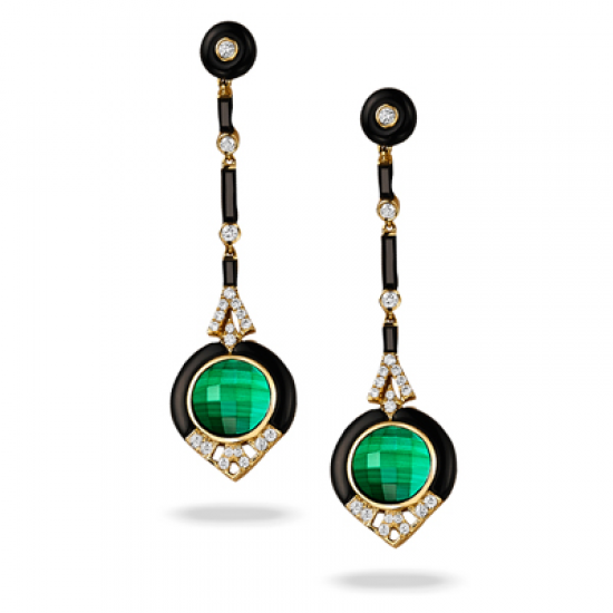 Doves Verde Earring 