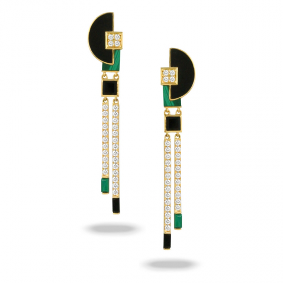 Doves Verde Earring 