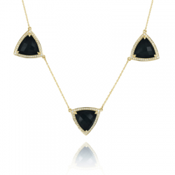 Doves Gatsby Black Onyx Necklace Doves Gatsby Black Onyx Necklace