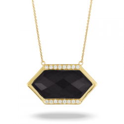 Doves Gatsby Black Onyx Necklace Doves Gatsby Black Onyx Necklace