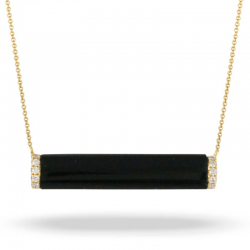 Doves Gatsby Black Onyx Necklace Doves Gatsby Black Onyx Necklace